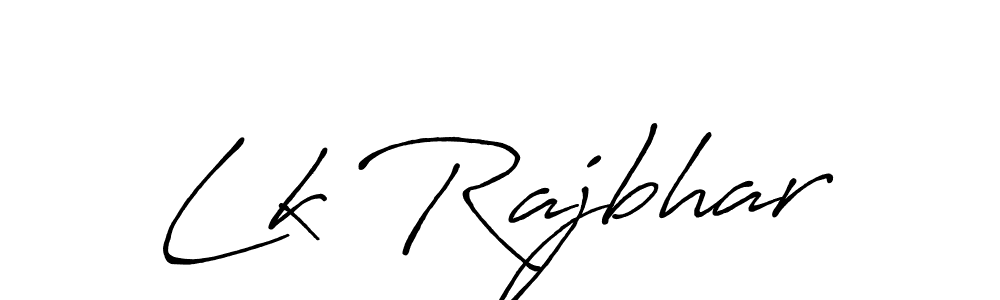 How to Draw Lk Rajbhar signature style? Antro_Vectra_Bolder is a latest design signature styles for name Lk Rajbhar. Lk Rajbhar signature style 7 images and pictures png