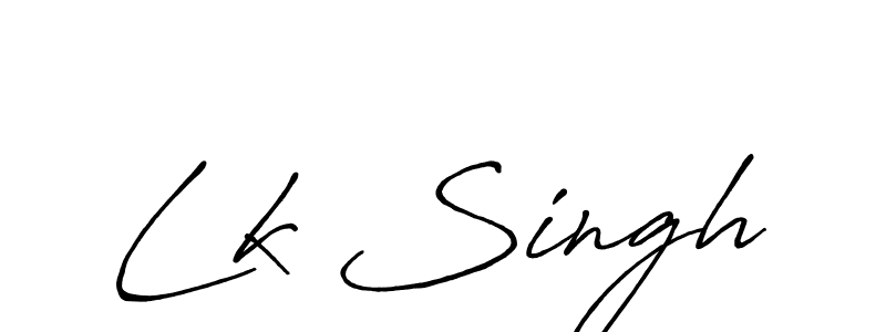 Once you've used our free online signature maker to create your best signature Antro_Vectra_Bolder style, it's time to enjoy all of the benefits that Lk Singh name signing documents. Lk Singh signature style 7 images and pictures png