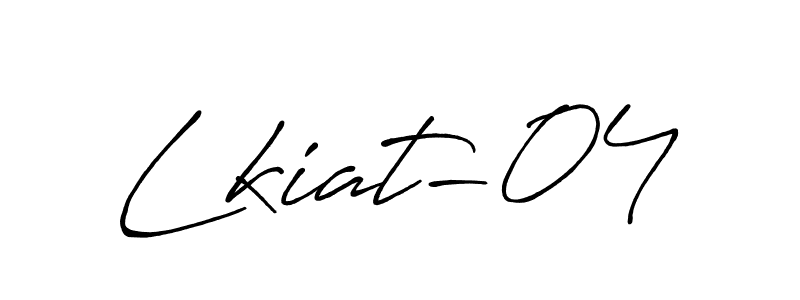 Also we have Lkiat-04 name is the best signature style. Create professional handwritten signature collection using Antro_Vectra_Bolder autograph style. Lkiat-04 signature style 7 images and pictures png