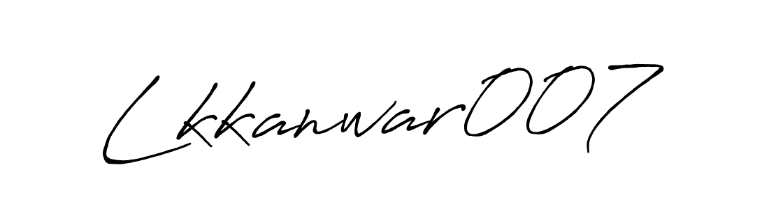 You should practise on your own different ways (Antro_Vectra_Bolder) to write your name (Lkkanwar007) in signature. don't let someone else do it for you. Lkkanwar007 signature style 7 images and pictures png