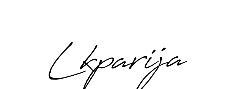 How to make Lkparija signature? Antro_Vectra_Bolder is a professional autograph style. Create handwritten signature for Lkparija name. Lkparija signature style 7 images and pictures png