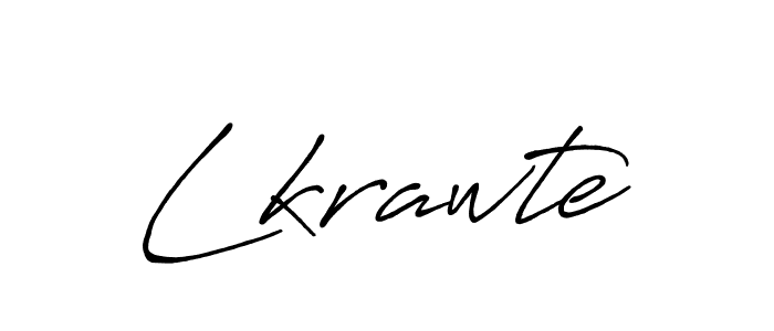 Also we have Lkrawte name is the best signature style. Create professional handwritten signature collection using Antro_Vectra_Bolder autograph style. Lkrawte signature style 7 images and pictures png