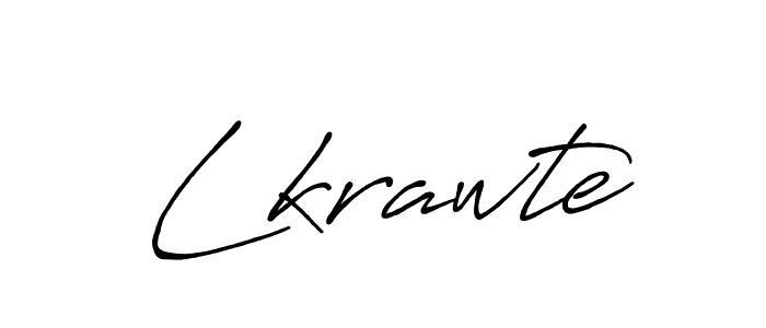 Use a signature maker to create a handwritten signature online. With this signature software, you can design (Antro_Vectra_Bolder) your own signature for name Lkrawte. Lkrawte signature style 7 images and pictures png