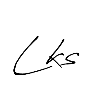 You should practise on your own different ways (Antro_Vectra_Bolder) to write your name (Lks) in signature. don't let someone else do it for you. Lks signature style 7 images and pictures png
