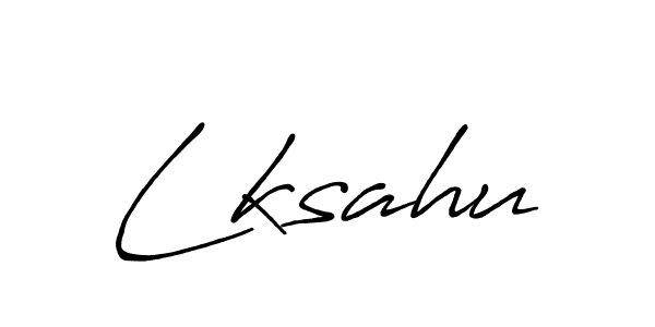 Lksahu stylish signature style. Best Handwritten Sign (Antro_Vectra_Bolder) for my name. Handwritten Signature Collection Ideas for my name Lksahu. Lksahu signature style 7 images and pictures png