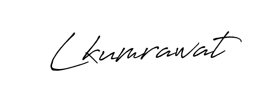 Also we have Lkumrawat name is the best signature style. Create professional handwritten signature collection using Antro_Vectra_Bolder autograph style. Lkumrawat signature style 7 images and pictures png