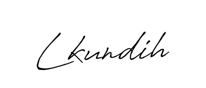 Create a beautiful signature design for name Lkundih. With this signature (Antro_Vectra_Bolder) fonts, you can make a handwritten signature for free. Lkundih signature style 7 images and pictures png