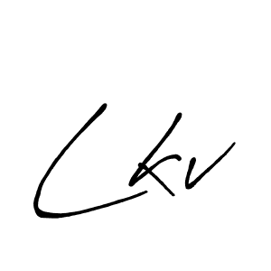 Make a beautiful signature design for name Lkv. Use this online signature maker to create a handwritten signature for free. Lkv signature style 7 images and pictures png