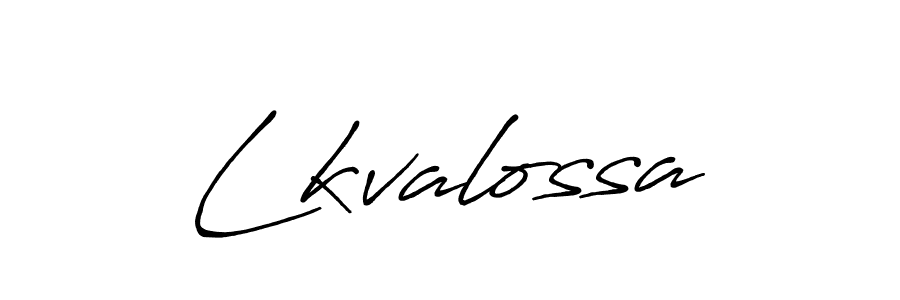 if you are searching for the best signature style for your name Lkvalossa. so please give up your signature search. here we have designed multiple signature styles  using Antro_Vectra_Bolder. Lkvalossa signature style 7 images and pictures png