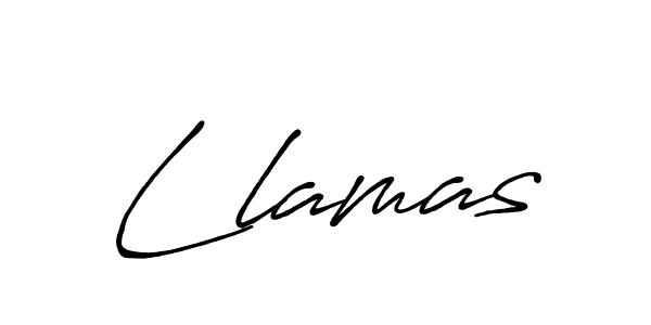 Also we have Llamas name is the best signature style. Create professional handwritten signature collection using Antro_Vectra_Bolder autograph style. Llamas signature style 7 images and pictures png