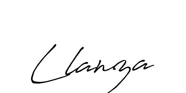 You should practise on your own different ways (Antro_Vectra_Bolder) to write your name (Llanza) in signature. don't let someone else do it for you. Llanza signature style 7 images and pictures png