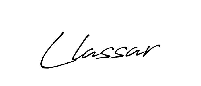 Make a beautiful signature design for name Llassar. Use this online signature maker to create a handwritten signature for free. Llassar signature style 7 images and pictures png