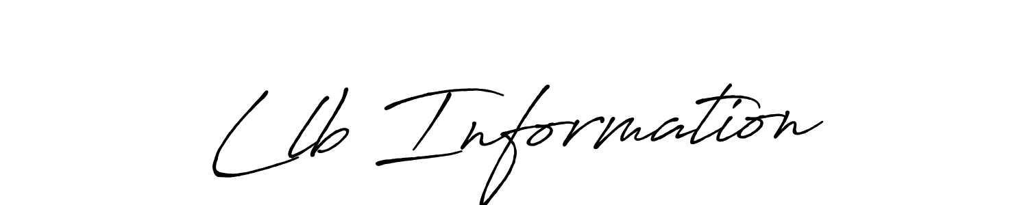 This is the best signature style for the Llb Information name. Also you like these signature font (Antro_Vectra_Bolder). Mix name signature. Llb Information signature style 7 images and pictures png