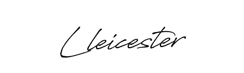 Also we have Lleicester name is the best signature style. Create professional handwritten signature collection using Antro_Vectra_Bolder autograph style. Lleicester signature style 7 images and pictures png