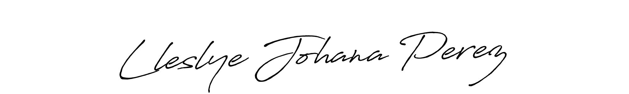 The best way (Antro_Vectra_Bolder) to make a short signature is to pick only two or three words in your name. The name Lleslye Johana Perez include a total of six letters. For converting this name. Lleslye Johana Perez signature style 7 images and pictures png