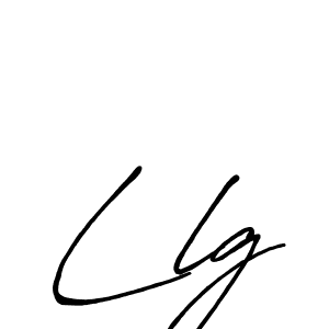 How to make Llg name signature. Use Antro_Vectra_Bolder style for creating short signs online. This is the latest handwritten sign. Llg signature style 7 images and pictures png