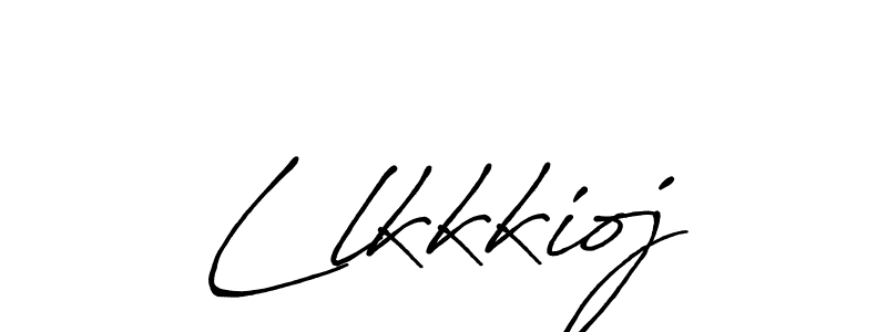 It looks lik you need a new signature style for name Llkkkioj. Design unique handwritten (Antro_Vectra_Bolder) signature with our free signature maker in just a few clicks. Llkkkioj signature style 7 images and pictures png