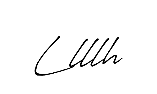 How to make Llllh name signature. Use Antro_Vectra_Bolder style for creating short signs online. This is the latest handwritten sign. Llllh signature style 7 images and pictures png