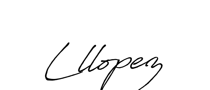 Antro_Vectra_Bolder is a professional signature style that is perfect for those who want to add a touch of class to their signature. It is also a great choice for those who want to make their signature more unique. Get Lllopez name to fancy signature for free. Lllopez signature style 7 images and pictures png