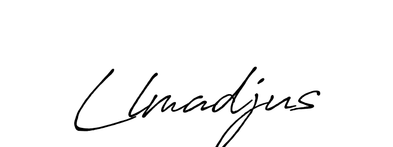 if you are searching for the best signature style for your name Llmadjus. so please give up your signature search. here we have designed multiple signature styles  using Antro_Vectra_Bolder. Llmadjus signature style 7 images and pictures png