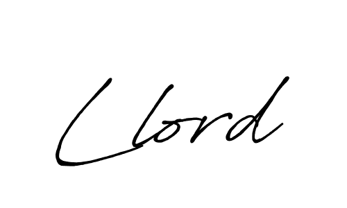 Design your own signature with our free online signature maker. With this signature software, you can create a handwritten (Antro_Vectra_Bolder) signature for name Llord. Llord signature style 7 images and pictures png