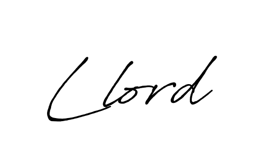 Design your own signature with our free online signature maker. With this signature software, you can create a handwritten (Antro_Vectra_Bolder) signature for name Llord. Llord signature style 7 images and pictures png