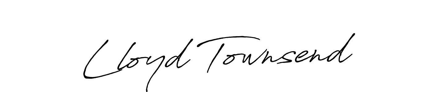 The best way (Antro_Vectra_Bolder) to make a short signature is to pick only two or three words in your name. The name Lloyd Townsend include a total of six letters. For converting this name. Lloyd Townsend signature style 7 images and pictures png