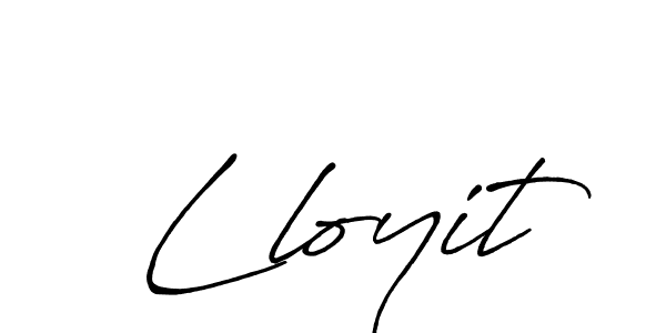 Make a beautiful signature design for name Lloyit. With this signature (Antro_Vectra_Bolder) style, you can create a handwritten signature for free. Lloyit signature style 7 images and pictures png