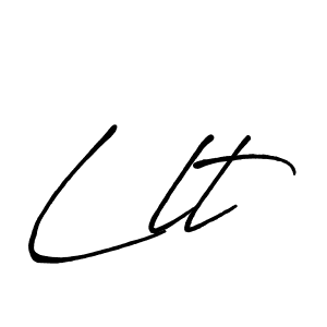 if you are searching for the best signature style for your name Llt. so please give up your signature search. here we have designed multiple signature styles  using Antro_Vectra_Bolder. Llt signature style 7 images and pictures png