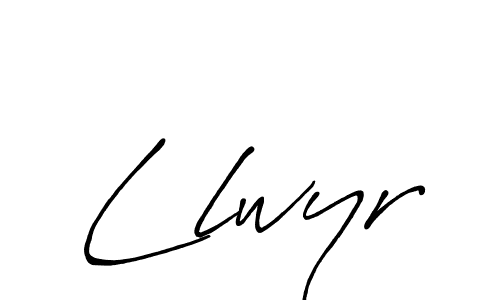 How to make Llwyr name signature. Use Antro_Vectra_Bolder style for creating short signs online. This is the latest handwritten sign. Llwyr signature style 7 images and pictures png