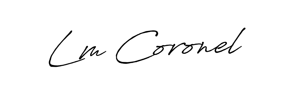 Here are the top 10 professional signature styles for the name Lm Coronel. These are the best autograph styles you can use for your name. Lm Coronel signature style 7 images and pictures png