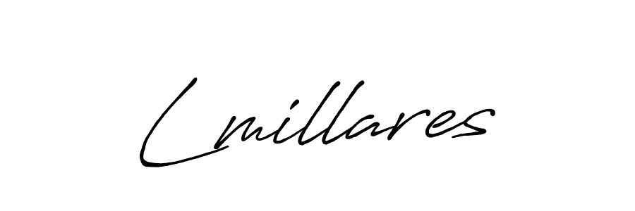 You should practise on your own different ways (Antro_Vectra_Bolder) to write your name (Lmillares) in signature. don't let someone else do it for you. Lmillares signature style 7 images and pictures png