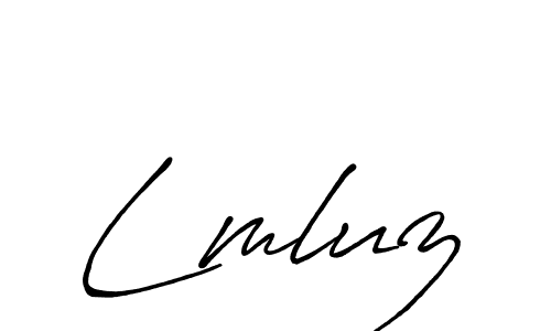 Once you've used our free online signature maker to create your best signature Antro_Vectra_Bolder style, it's time to enjoy all of the benefits that Lmluz name signing documents. Lmluz signature style 7 images and pictures png