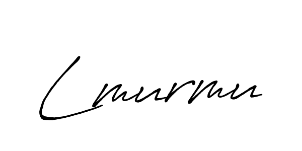 Also we have Lmurmu name is the best signature style. Create professional handwritten signature collection using Antro_Vectra_Bolder autograph style. Lmurmu signature style 7 images and pictures png