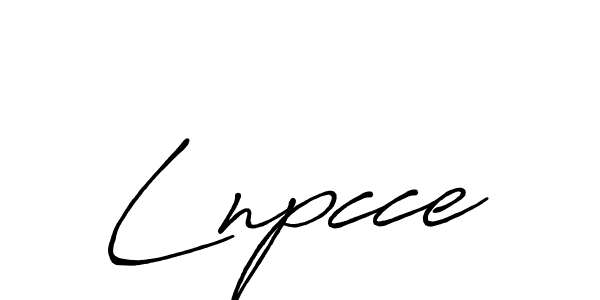 How to make Lnpcce name signature. Use Antro_Vectra_Bolder style for creating short signs online. This is the latest handwritten sign. Lnpcce signature style 7 images and pictures png