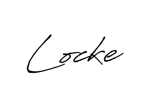 Design your own signature with our free online signature maker. With this signature software, you can create a handwritten (Antro_Vectra_Bolder) signature for name Locke. Locke signature style 7 images and pictures png