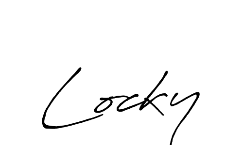 Also You can easily find your signature by using the search form. We will create Locky name handwritten signature images for you free of cost using Antro_Vectra_Bolder sign style. Locky signature style 7 images and pictures png