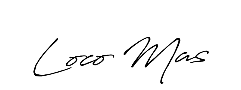 You can use this online signature creator to create a handwritten signature for the name Loco Mas. This is the best online autograph maker. Loco Mas signature style 7 images and pictures png