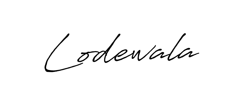 You should practise on your own different ways (Antro_Vectra_Bolder) to write your name (Lodewala) in signature. don't let someone else do it for you. Lodewala signature style 7 images and pictures png