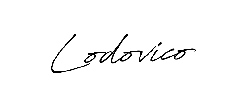 How to make Lodovico signature? Antro_Vectra_Bolder is a professional autograph style. Create handwritten signature for Lodovico name. Lodovico signature style 7 images and pictures png