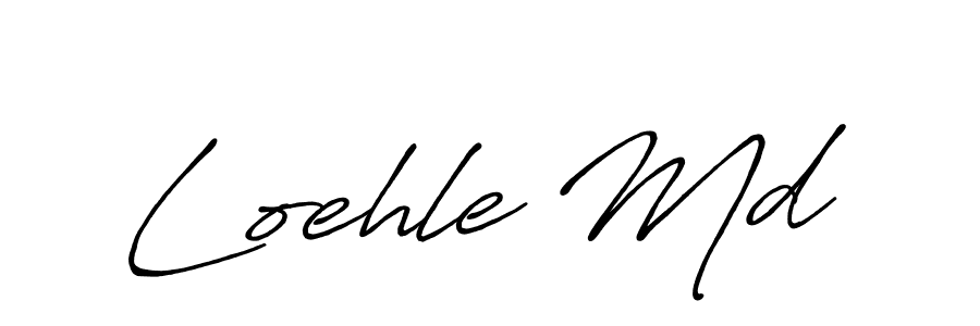 Best and Professional Signature Style for Loehle Md. Antro_Vectra_Bolder Best Signature Style Collection. Loehle Md signature style 7 images and pictures png