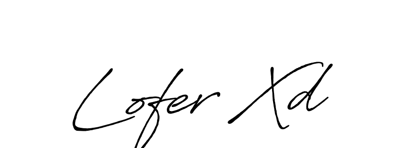 The best way (Antro_Vectra_Bolder) to make a short signature is to pick only two or three words in your name. The name Lofer Xd include a total of six letters. For converting this name. Lofer Xd signature style 7 images and pictures png