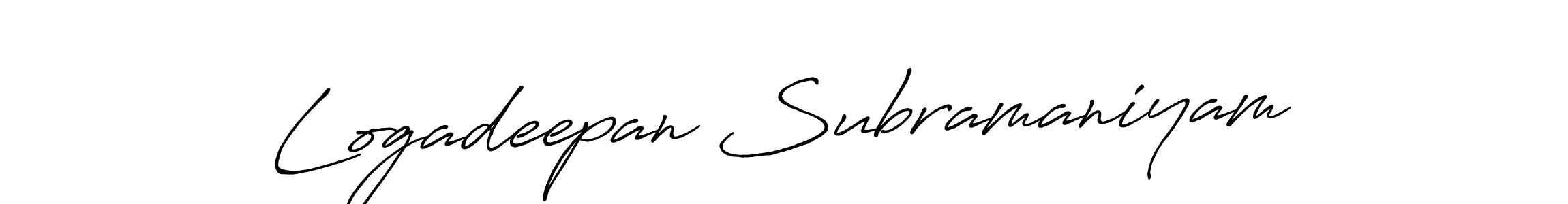 You can use this online signature creator to create a handwritten signature for the name Logadeepan Subramaniyam. This is the best online autograph maker. Logadeepan Subramaniyam signature style 7 images and pictures png