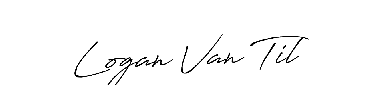 Make a beautiful signature design for name Logan Van Til. Use this online signature maker to create a handwritten signature for free. Logan Van Til signature style 7 images and pictures png