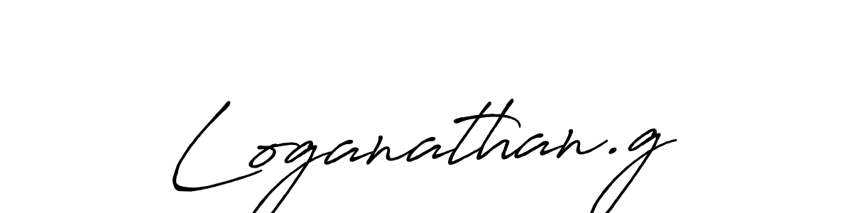 It looks lik you need a new signature style for name Loganathan.g. Design unique handwritten (Antro_Vectra_Bolder) signature with our free signature maker in just a few clicks. Loganathan.g signature style 7 images and pictures png