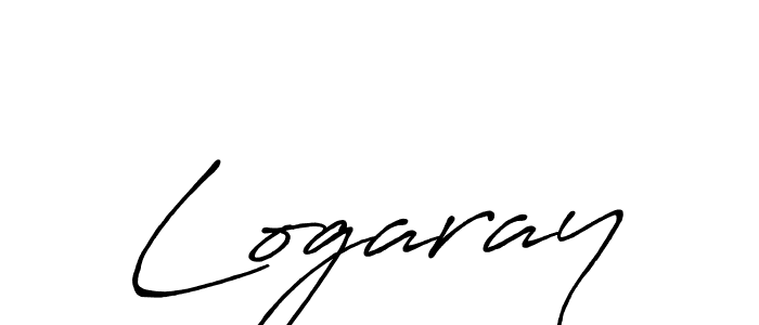 The best way (Antro_Vectra_Bolder) to make a short signature is to pick only two or three words in your name. The name Logaray include a total of six letters. For converting this name. Logaray signature style 7 images and pictures png