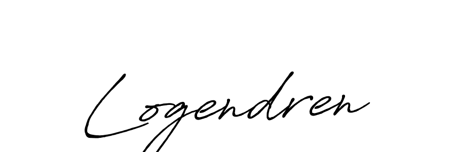 How to make Logendren signature? Antro_Vectra_Bolder is a professional autograph style. Create handwritten signature for Logendren name. Logendren signature style 7 images and pictures png