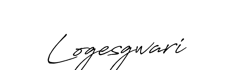 How to Draw Logesgwari signature style? Antro_Vectra_Bolder is a latest design signature styles for name Logesgwari. Logesgwari signature style 7 images and pictures png