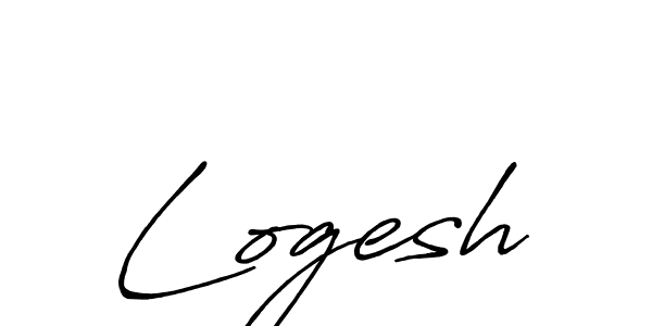 It looks lik you need a new signature style for name Logesh. Design unique handwritten (Antro_Vectra_Bolder) signature with our free signature maker in just a few clicks. Logesh signature style 7 images and pictures png
