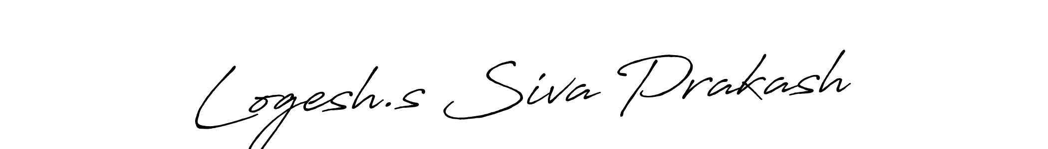 Make a short Logesh.s Siva Prakash signature style. Manage your documents anywhere anytime using Antro_Vectra_Bolder. Create and add eSignatures, submit forms, share and send files easily. Logesh.s Siva Prakash signature style 7 images and pictures png